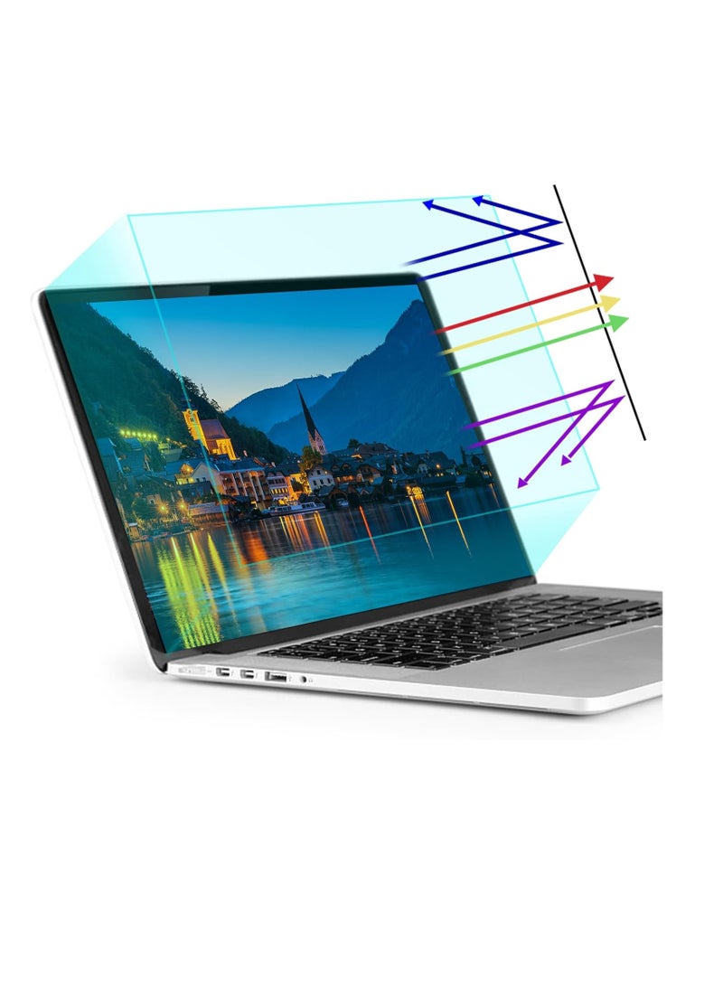 1Pack 13.3 inch Anti Blue Light Laptop Screen Protector, Anti Glare & Anti Scratch Screen Filter Compatible with 13” Lenovo/ASUS/Dell/HP/Acer/HP/SAMSUNG with 16:9 Aspect Ratio - Image 1