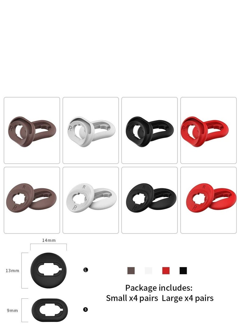 KASTWAVE 8 Pairs Ear Tips for Galaxy Buds Live Silicone Anti-Slip Dust Ear Tip Accessories Compatible with Samsung Galaxy Buds Live  - Image 2