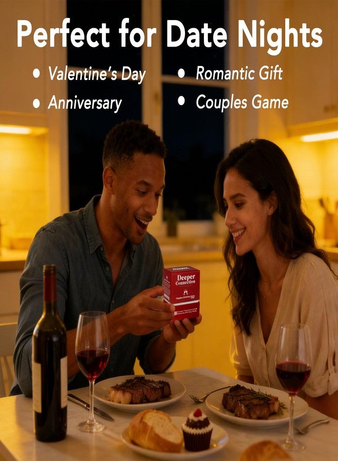 Odrano Store Odrano Couples Card Games for Adults - 120 Flirty & Romantic Dares with 3 Levels, Fun Date Night Game for 2 Players, Intimate Couples Games with Optional Drinking, Wedding Gift for Couple - Image 4