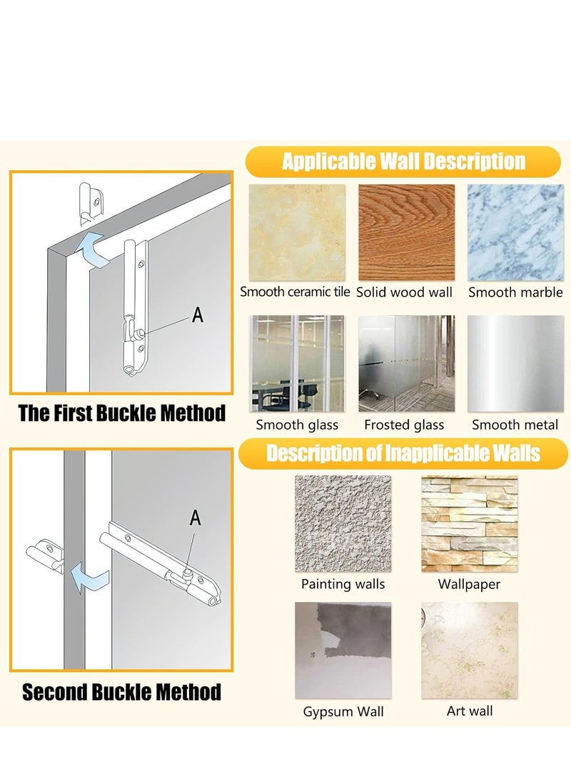 Zikra Heavy Duty Tower Bolt Surface Mounted Sliding Door Lock Patio Door Security Lock Durable Latches for Internal Door Polished Brass Door Bolt Ideal for Bedrooms Bathrooms Storage Units - Image 3