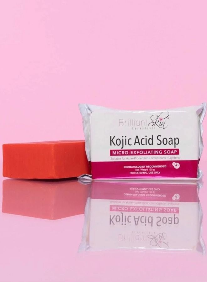 بريليانت سكين صابون حمض كوجيك من بريليانت سكين الفلبين 135 جرام - Image 2