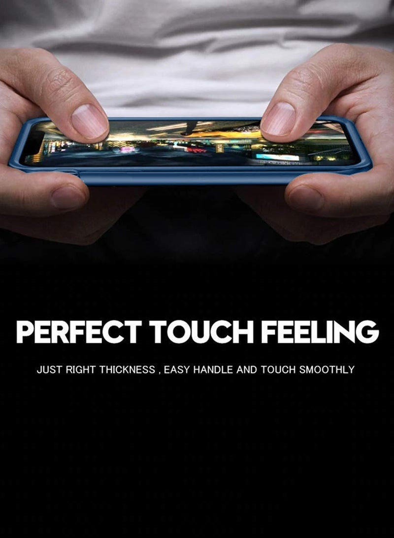 Wtech OnePlus Nord 5 / OnePlus Ace 5 Ultra 5G 2025 Hybrid TPU Silicone with Raised Armour Bumpers Slim Case Cover (MCAPSA) - Clear/Navy Blue - Image 5