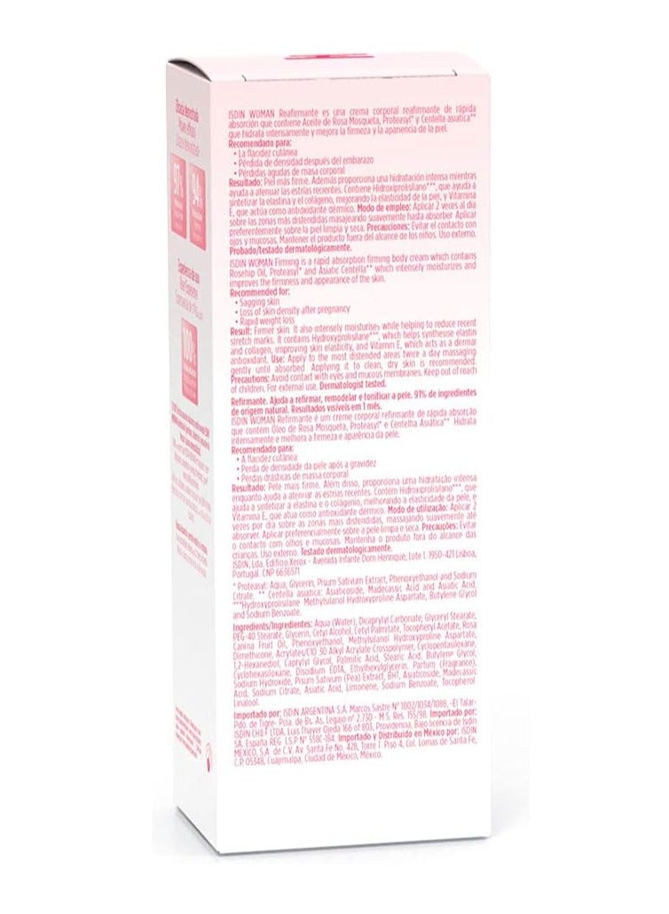 Isdinceutics WOMAN Isdin Refirming Rosehip Oil Cream for Post Pregnancy Firming and Toning Skin - Image 3