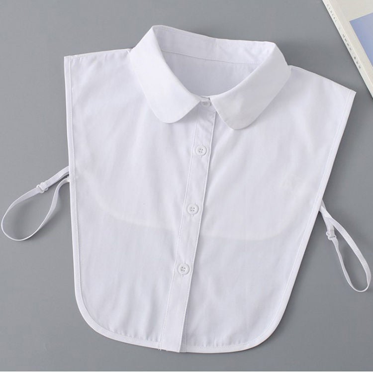 Doll Collar Shirt Fake Collar Children'S Plaid Shirt Collar All-Match Cotton Decorative Collar Multi-Functional Sweater Collar Korean - Image 3