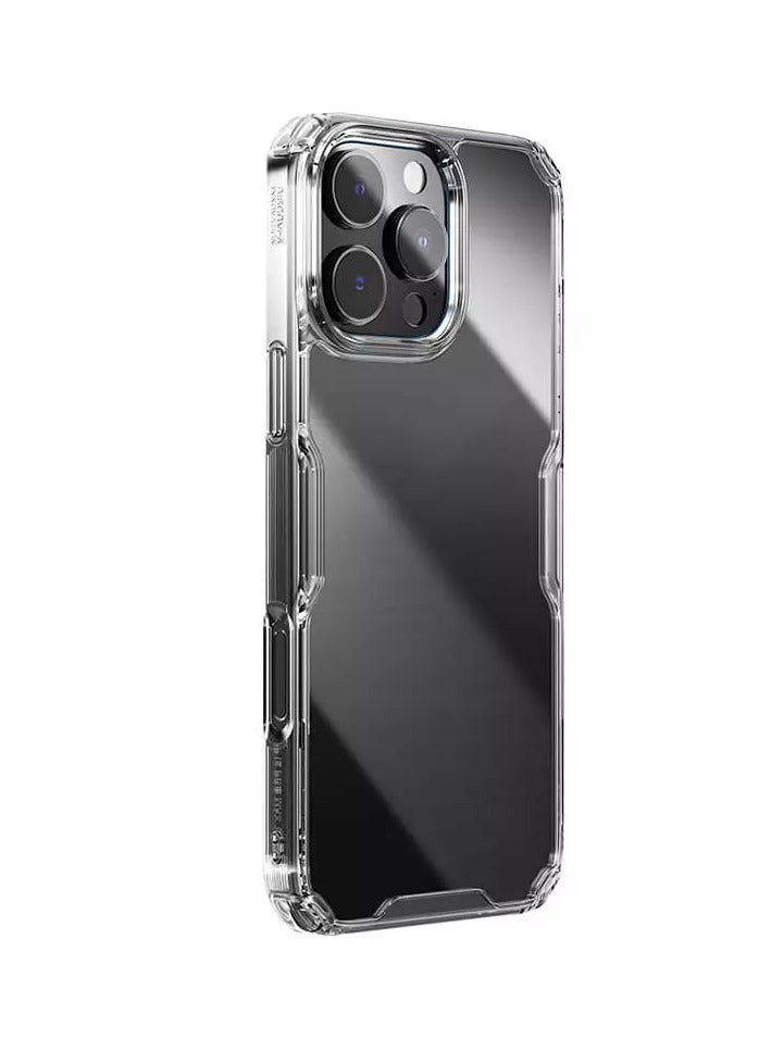 Nillkin Nature TPU Pro Series Case for iPhone 16 Pro Max (2024) – Ultra-Thin, Transparent, Eco-Friendly with Anti-Slip Grip and All-Round Protection  - Image 2