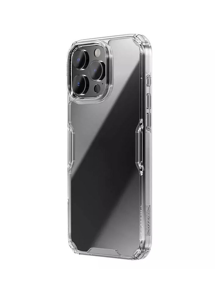 Nillkin Nature TPU Pro Series Case for iPhone 16 Pro Max (2024) – Ultra-Thin, Transparent, Eco-Friendly with Anti-Slip Grip and All-Round Protection  - Image 3