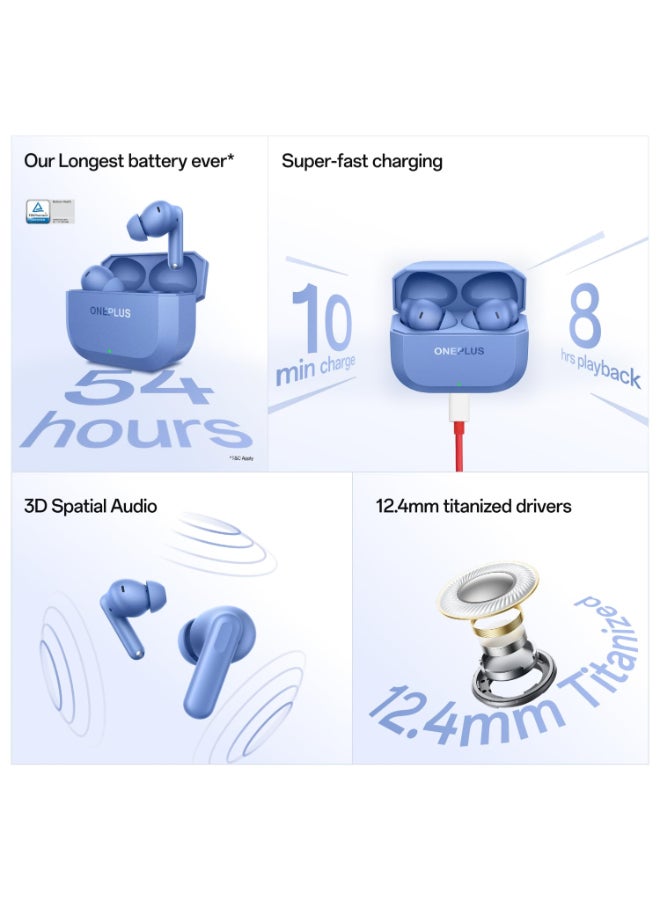 OnePlus Renewed - Nord Buds 3r TWS Earbuds For Everyone Aura Blue - Image 2