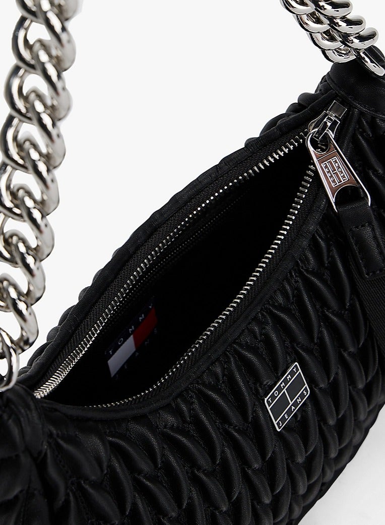TOMMY JEANS ICONIC QUILTED SHOULDER BAG  - Image 4