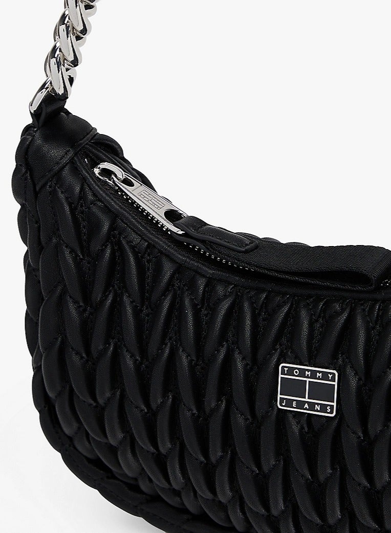 TOMMY JEANS ICONIC QUILTED SHOULDER BAG  - Image 3