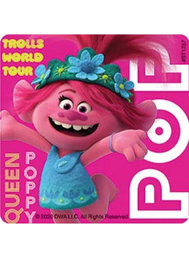 SmileMakers Trolls World Tour Stickers Prizes And Giveaways 100 Per Pack - Image 3