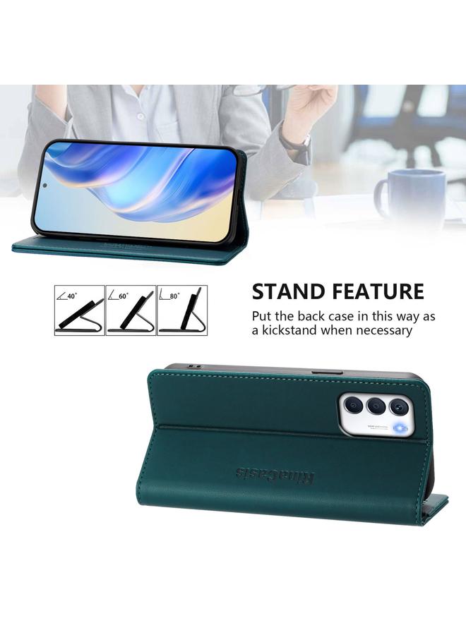 Zaboon Case For Infinix Zero 5G 2023 RC01 Dual-Folded Magnetic Suction RFID Leather Phone Case - Image 4