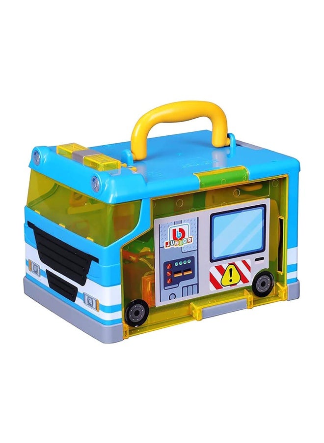 BB Junior My 1St Carry Along Garage Playset (Blue) - Image 2