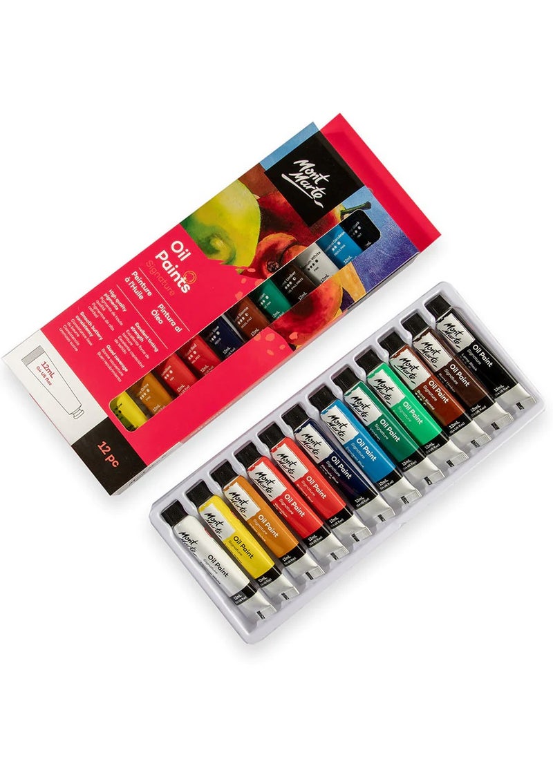 Mont Marte Oil Paints 12pc x 12ml - pzsku/Z558F454BC2F601C63FFBZ/45/_/1707237753/53038f97-24ef-46c1-84be-0fd9e1da2c08