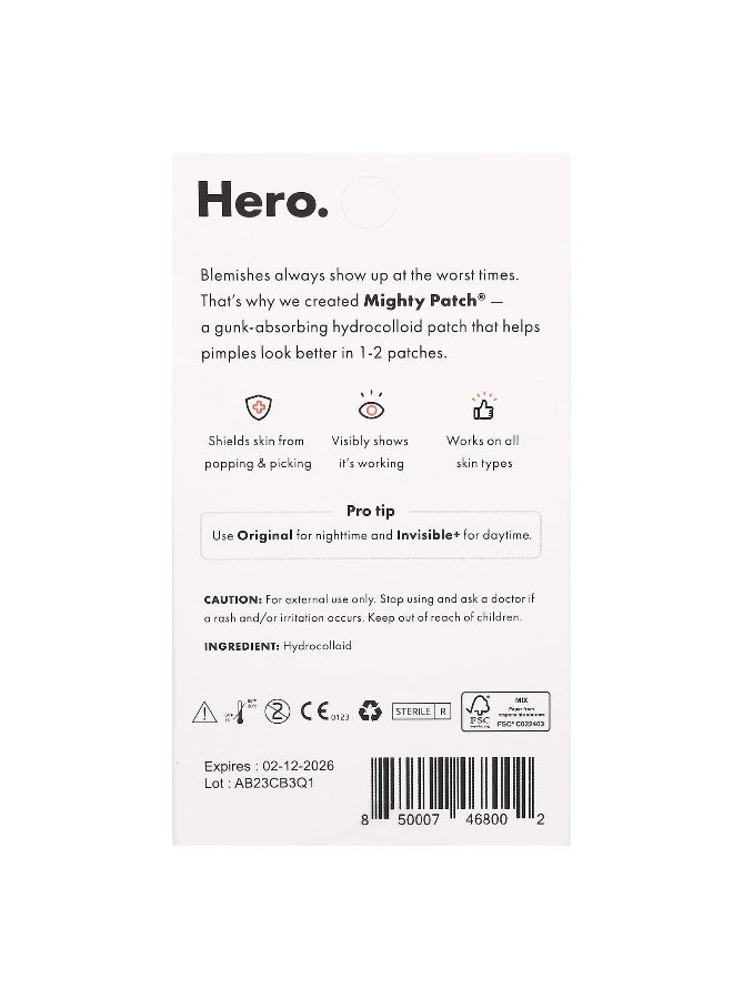 Hero Cosmetics Hero Cosmetics, Mighty Patch® Duo,  6 Original + 6 Invisible Patches  - Image 2