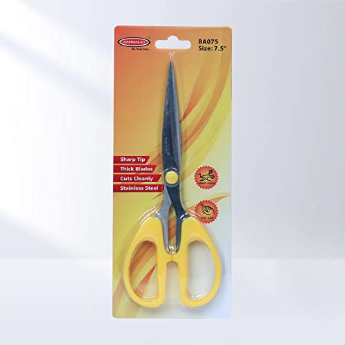 Bambalio 7.5" Soft Comfort Grip Multipurpose Scissors,Pack Of 2, BA075 - Image 5