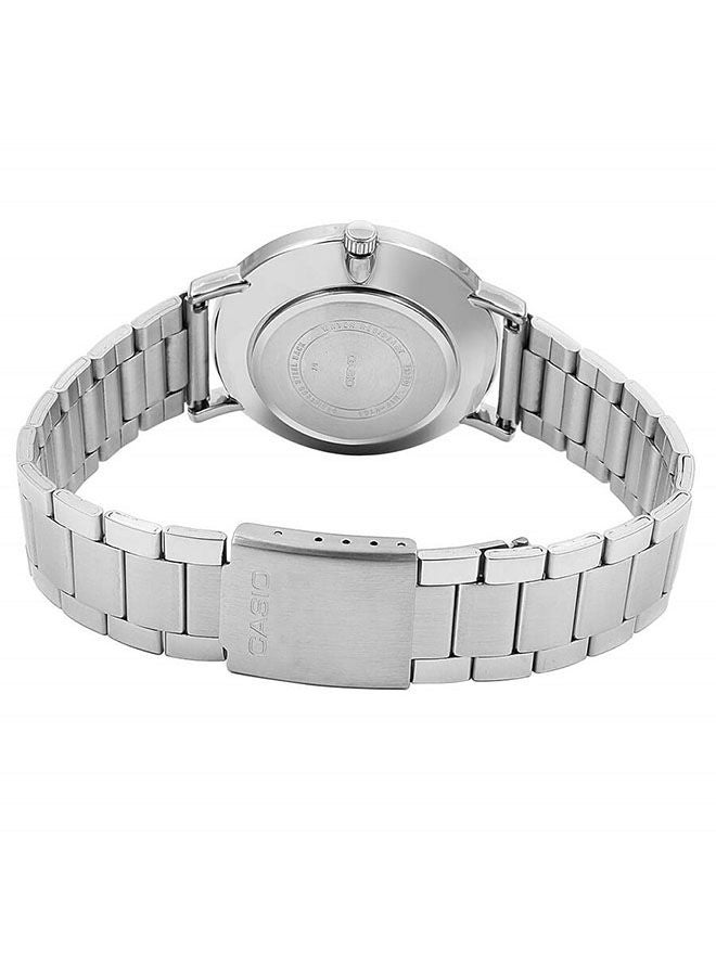 CASIO Stainless Steel Analog Wrist Watch MTP-VT01D-1B2UDF - Image 2