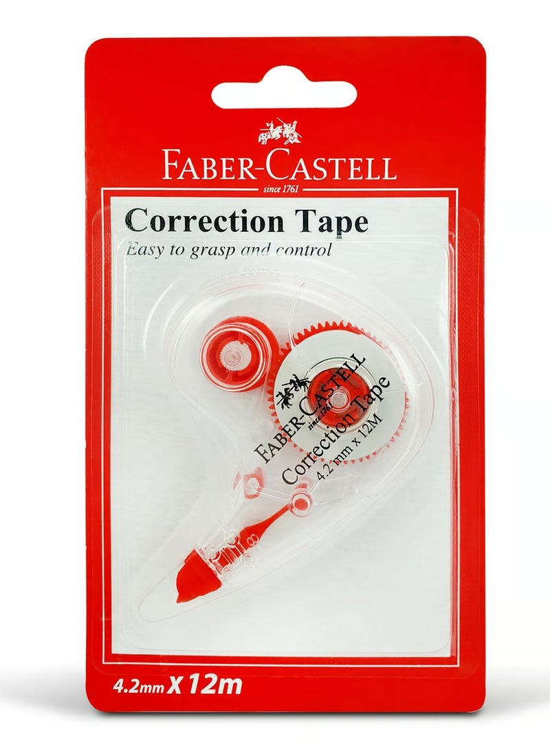 FABER-CASTELL 6-Piece Correction Tape 12 Meter Length  - Image 2
