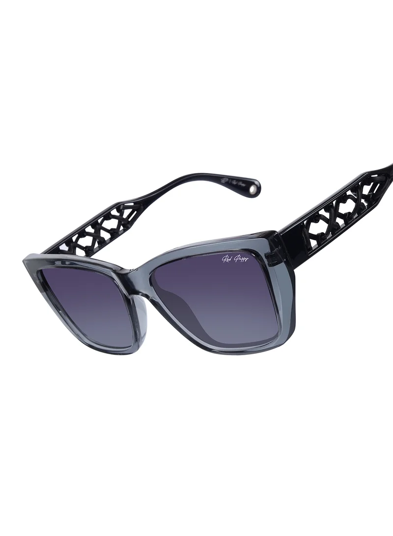 Woggles Stylish Purple Polarized Square Sunglasses|100% UV Protected| Men & Women