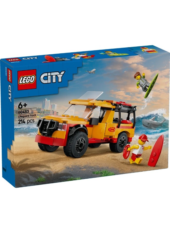 LEGO LEGO - City Lifeguard Beach Rescue Truck 214 Pieces - 60453  - Image 1