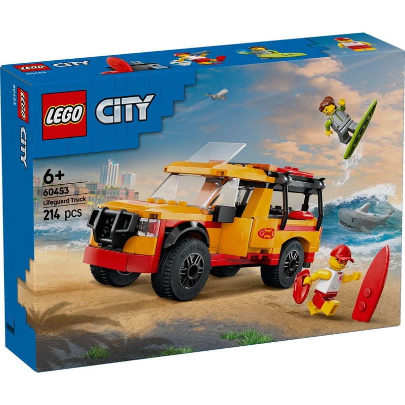 LEGO - City Lifeguard Beach Rescue Truck 214 Pieces - 60453 - Image 1