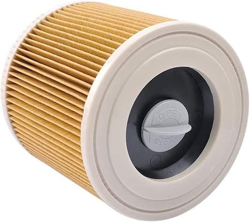 خرطوشة فلتر الشفط Newentor متوافقة مع مكنسات الشفط الرطبة والجافة Kärcher WD2، WD3P، WD 2200، SE، 4001 - Image 1
