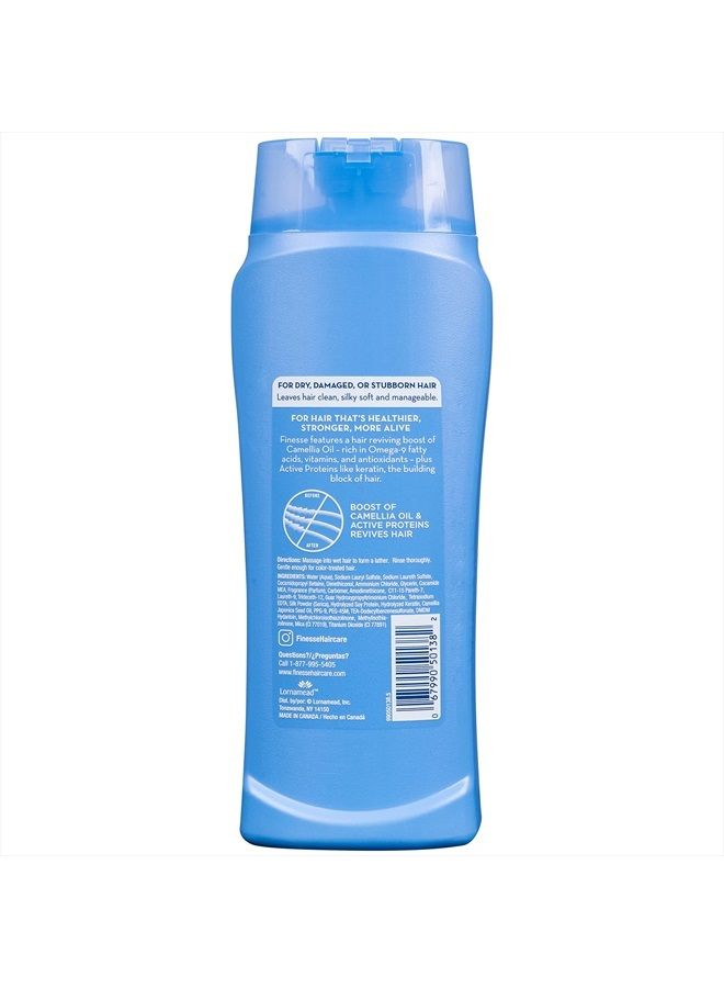 FINESSE Restore + Strengthen Normal Shampoo, 13 oz (Pack of 6), Enhance Hair's Shine & Manageability - Image 5