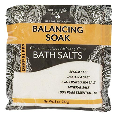 Soothing Touch Balancing Soak Bath Salts Pouch, Clove, 8 Oz - Image 1