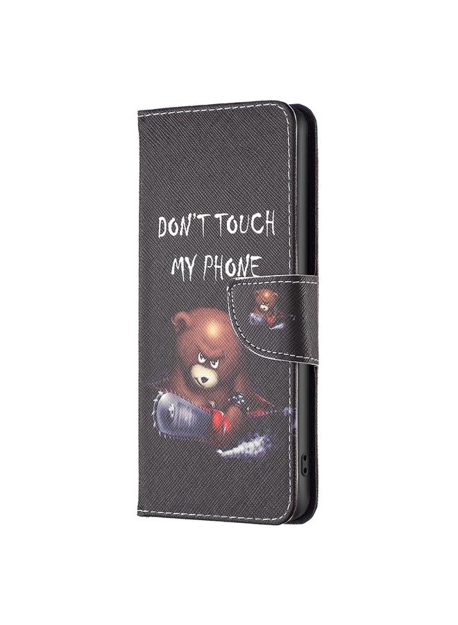 S-TOP Case For Motorola Moto G42 4G Colored Drawing Pattern Leather Phone Case - Image 2