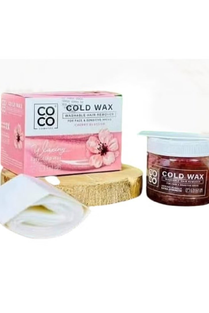 كوكو شمع بارد من كوكو واكس لازاله الشعر