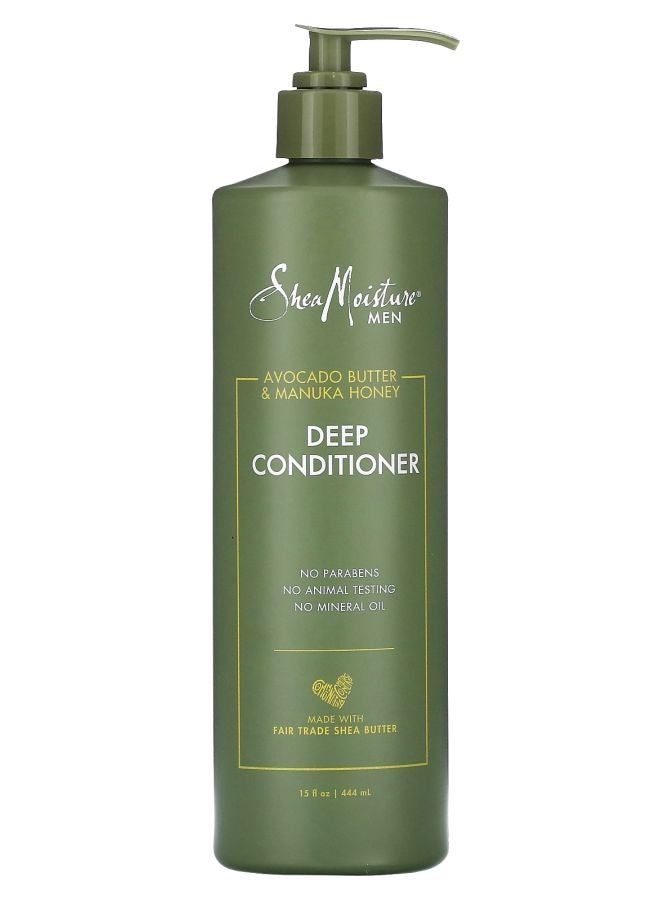 Men Deep Conditioner Avocado Butter & Manuka Honey  15 fl oz (444 ml)