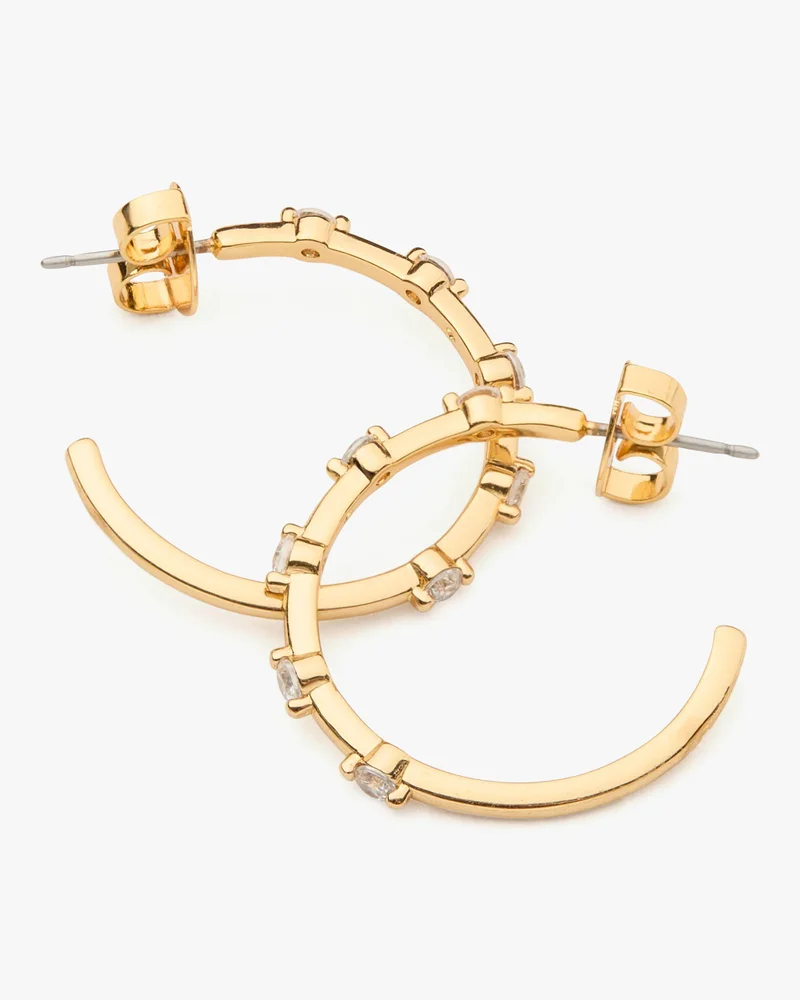 Kate Spade Hint Of Shimmer Hoops