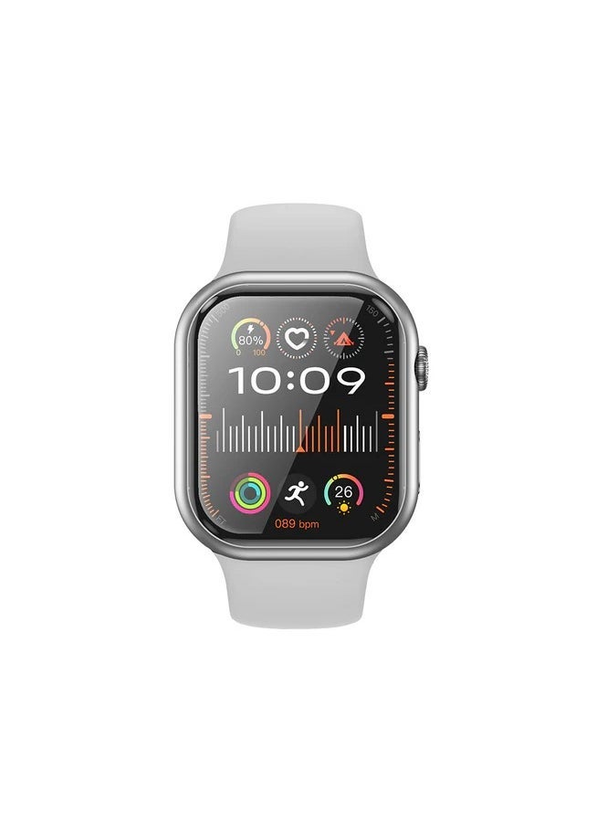 هوكو Smartwatch HOCO Y23 Sports Calling Edition – 2.02-inch Smooth Touch Screen, Bluetooth V5.0, Heart Rate & Sleep Monitoring, Physical Activity Tracker, Sedentary Reminder – White, Waterproof Smartwatch for Fitness, Calls, and Notifications  - Image 2