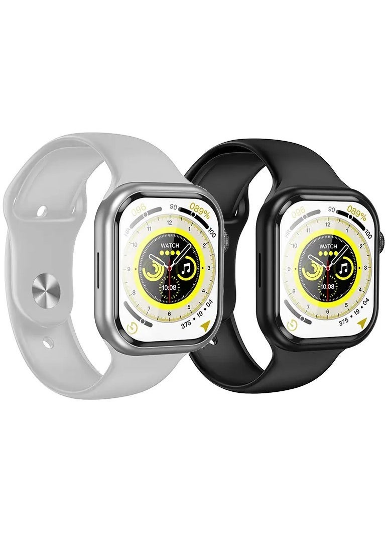 هوكو Smartwatch HOCO Y23 Sports Calling Edition – 2.02-inch Smooth Touch Screen, Bluetooth V5.0, Heart Rate & Sleep Monitoring, Physical Activity Tracker, Sedentary Reminder – White, Waterproof Smartwatch for Fitness, Calls, and Notifications  - Image 4