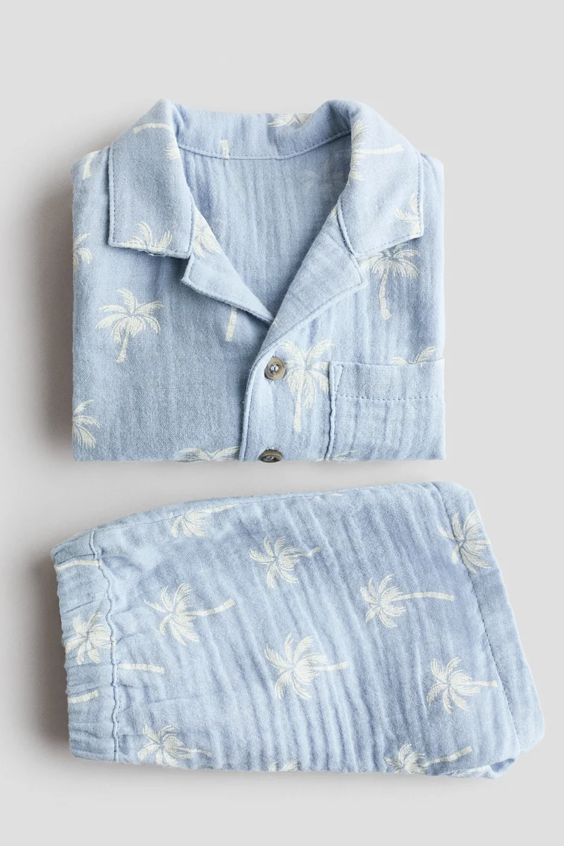 اتش اند ام طقم منقوش من قطعتين