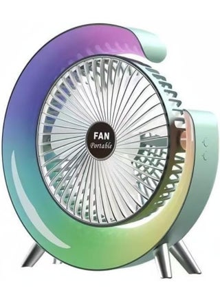 Portable desk fan - flexible ventilation and a compact design that fits any space SH - pzsku/Z559029EC6EA9CDC57A96Z/45/1748020780/69e20fda-3eb6-4e4e-b241-05bf3e28e373