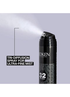 REDKEN Redken Max Hold Hairspray 32 | Extreme Maximum High Hold Hairspray | Long-Lasting Lift & Body | All-Day Style Control | Dry Finish | 24 Hour Humidity Resistance | | For All Hair Types | 9 Oz  - Image 5