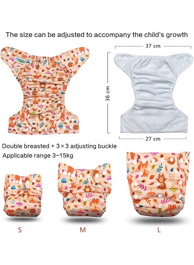 erorex Reusable Baby Swim Diapers Baby And Toddler Snap One Size Fits 0 8M Reusable Adjustable Washable - Image 1