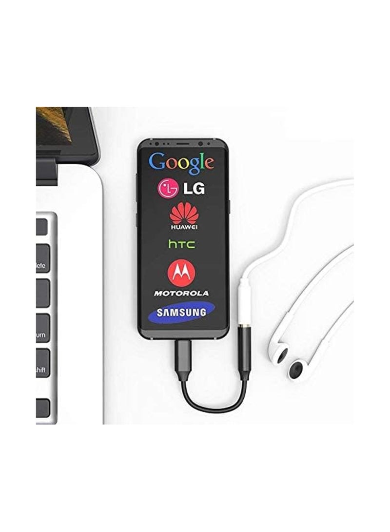 USB-C Headset Jack Adapter - Black - Image 4