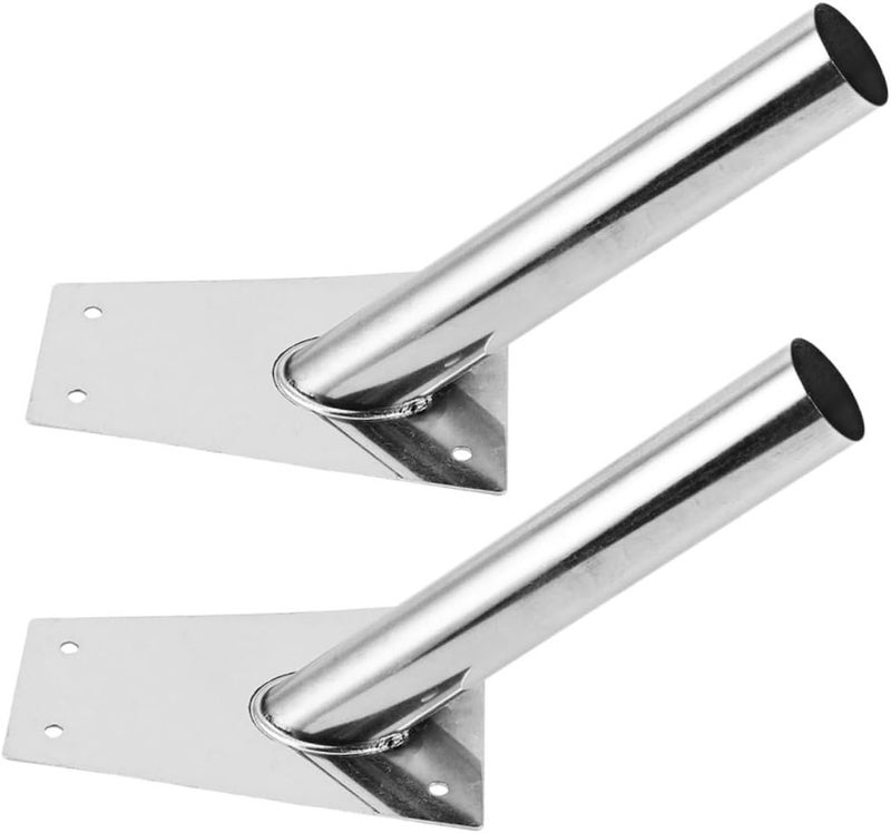 Market demand focused build Toddmomy 2Pcs Stainless Steel Fixed Flag Pole Holder Heavy Duty Wall Mount Bracket with Inner Diameter for Outdoor Flag Display Durable Weatherproof Design for Commercial Use Secure equipped warehouse Various size alternatives Demand-based stock planning Global assorted color picks Trendy budget practical design Surface safe KSA local stock Flexible use switching Bulk storage easy optimized build Global trendy simple build Changing environment compatible Global standard quality Big & small space compatible Heat resistant General purpose premium build Multi-use well-engineered build Multi stock guarantee supply Shock rubber edge Global easy assemble picks Elegant practical multi-option build All environment compatible Diverse purchase options Wide range compatible material Wide use selected material - Image 1