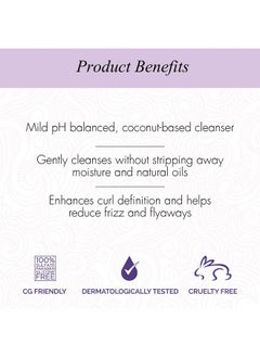 Curl Up Curl Up Moisturising Curly Hair Shampoo - For Dry Frizzy, Wavy & Curly Hair - Sulphate Paraben And Silicone Free - 200 ml  - Image 3