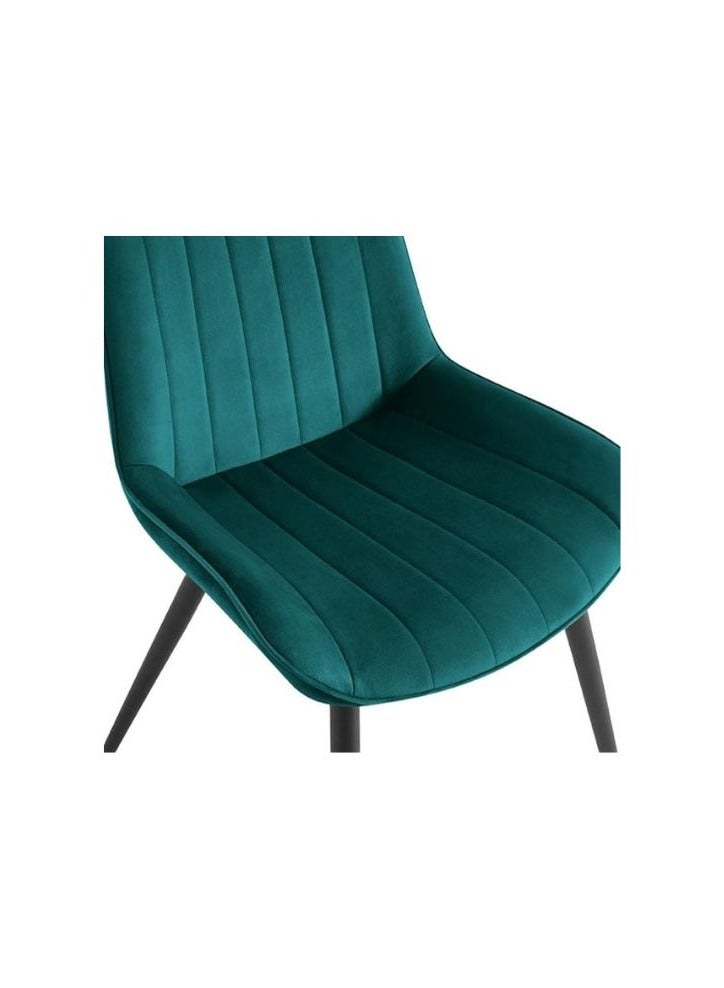 وبليك كرسي اخضر مريح بارجل خشبية - Image 5