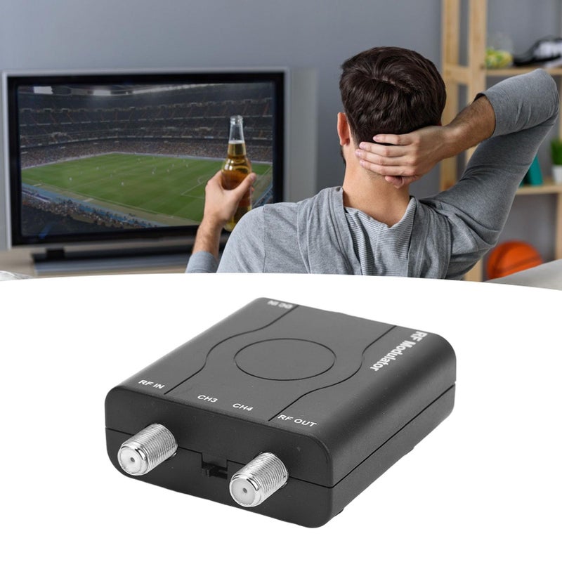 Yoidesu محول RF محول الترددات اللاسلكية محول مركب مع هوائي (ANT) في مفتاح القناة الخارجية، يدعم تنسيق NTSC - Image 5