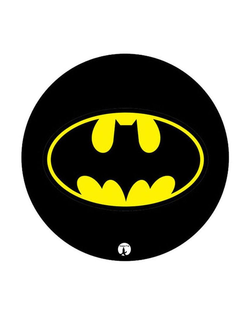 RKN Batman Printed Mouse Pad  Black/Yellow