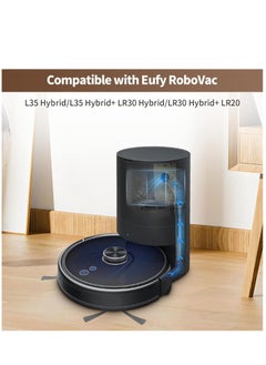 SYOSI أكياس غبار بديلة لـ Eufy RoboVac L35 Hybrid/L35 Hybrid+ LR30 Hybrid/LR30 Hybrid+ LR20 مكنسة كهربائية للمحطة الفارغة تلقائيًا جزء ملحقات أكياس التخلص من الأوساخ من Airclean (8 عبوات)  - Image 2