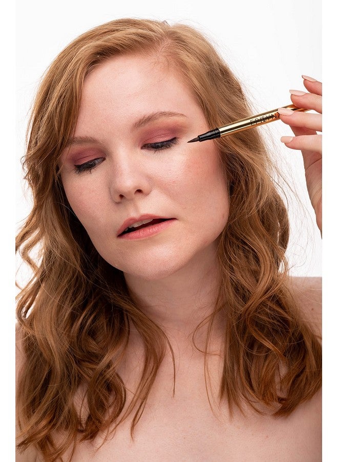 EPILYNX Long Lasting Waterproof Liquid Eyeliner with Precision Tip | Gluten and Allergen Free, Vegan Eyeliner Pencil |2mL| Purple by Dr. Liia - Image 2