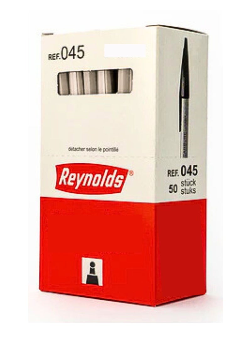 Reynolds Ballpoint pen 045 Blue 50 pieces - Image 2