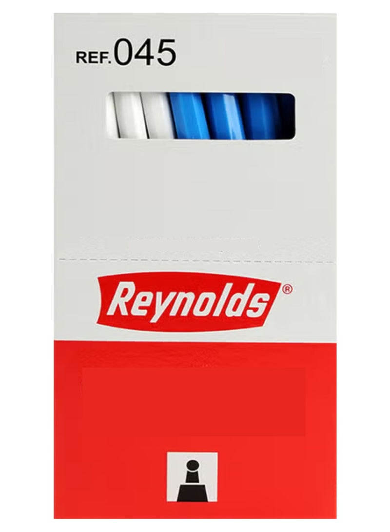 Reynolds Ballpoint pen 045 Blue 50 pieces - Image 1
