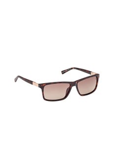 Timberland Men's Rectangular Shape  Sunglasses TB0001952H58 Lens Size: 58 Millimeter - Dark Havana  - Image 3