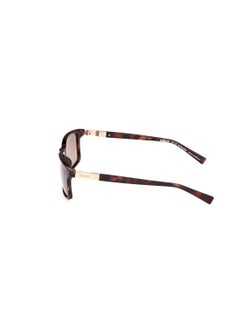 Timberland Men's Rectangular Shape  Sunglasses TB0001952H58 Lens Size: 58 Millimeter - Dark Havana  - Image 4