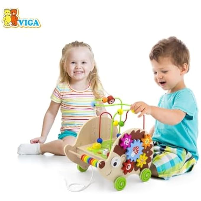 TOYS TOYS 50012 PULL-ALONG ACTIVITY HEDGEHOG MULTI-COLOURED, MULTICOLOR - Image 3